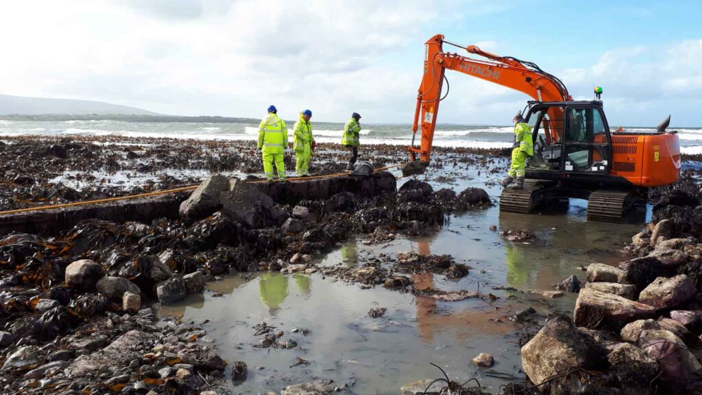 Beach work | McBreen Environmental Cavan, Roscommon, Cavan, Cork, Louth | Nationwide Waste Management & Drainage Industry Specialists