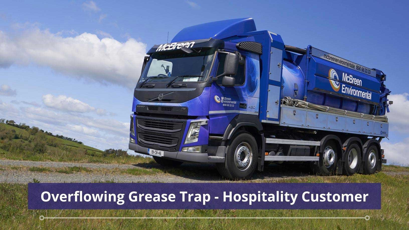 Overflowing Grease Trap - Hospitality Customer blog image