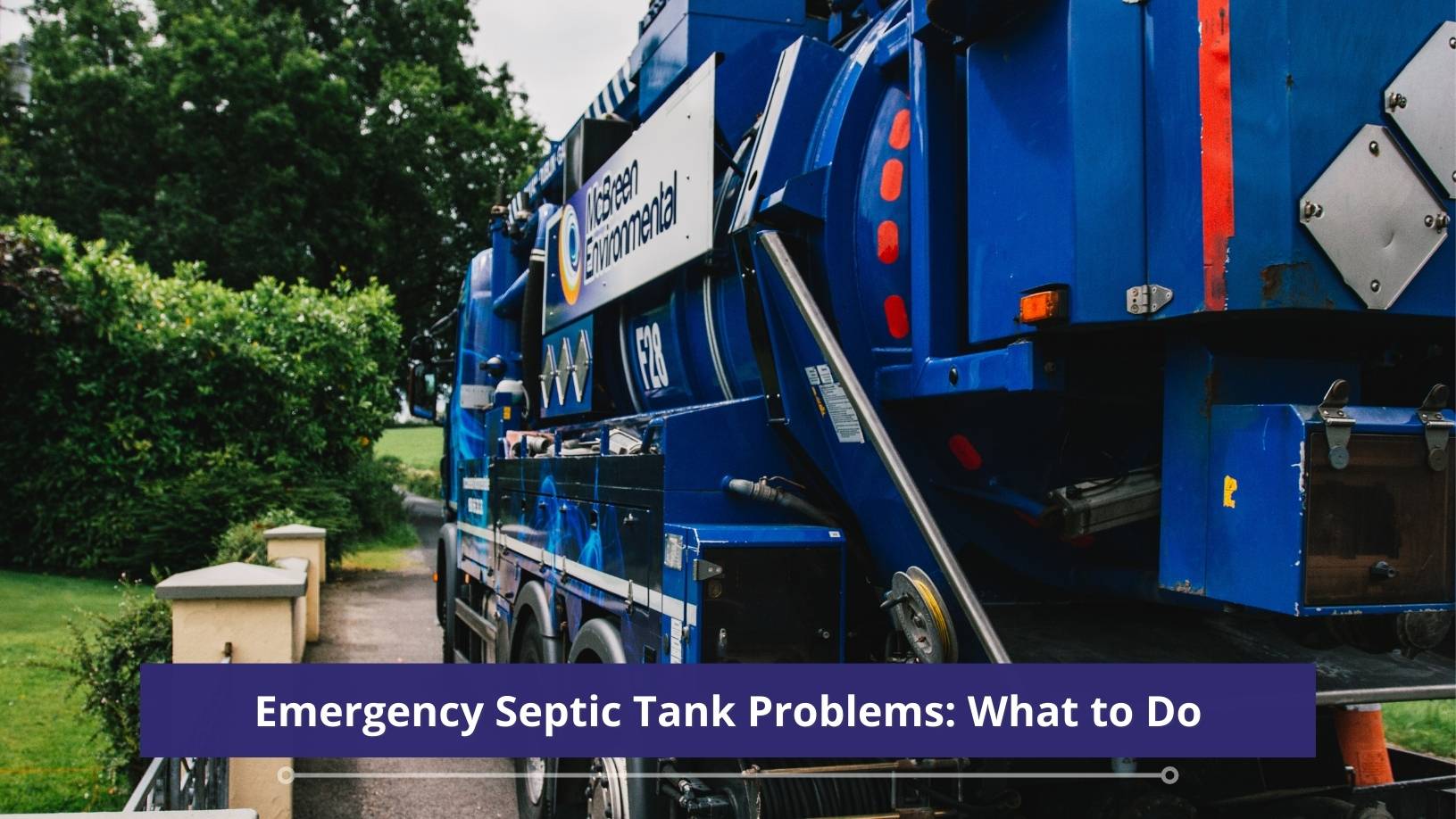 Emergency Septic Tank Problems What to Do